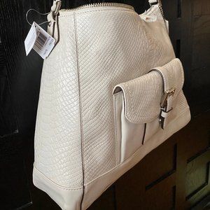 *NEW* COACH CHARLIE PYTHON TOTE SATCHEL F31283